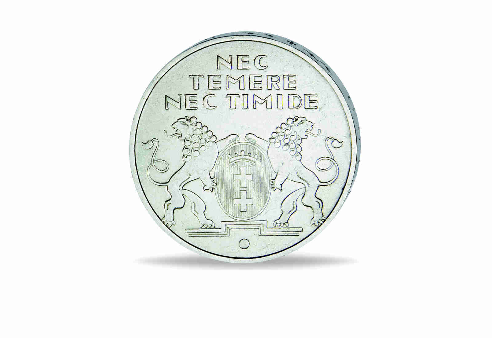 10 Gulden 1935 Danzig Wappen Rathaus Jaeger-Nr. D20