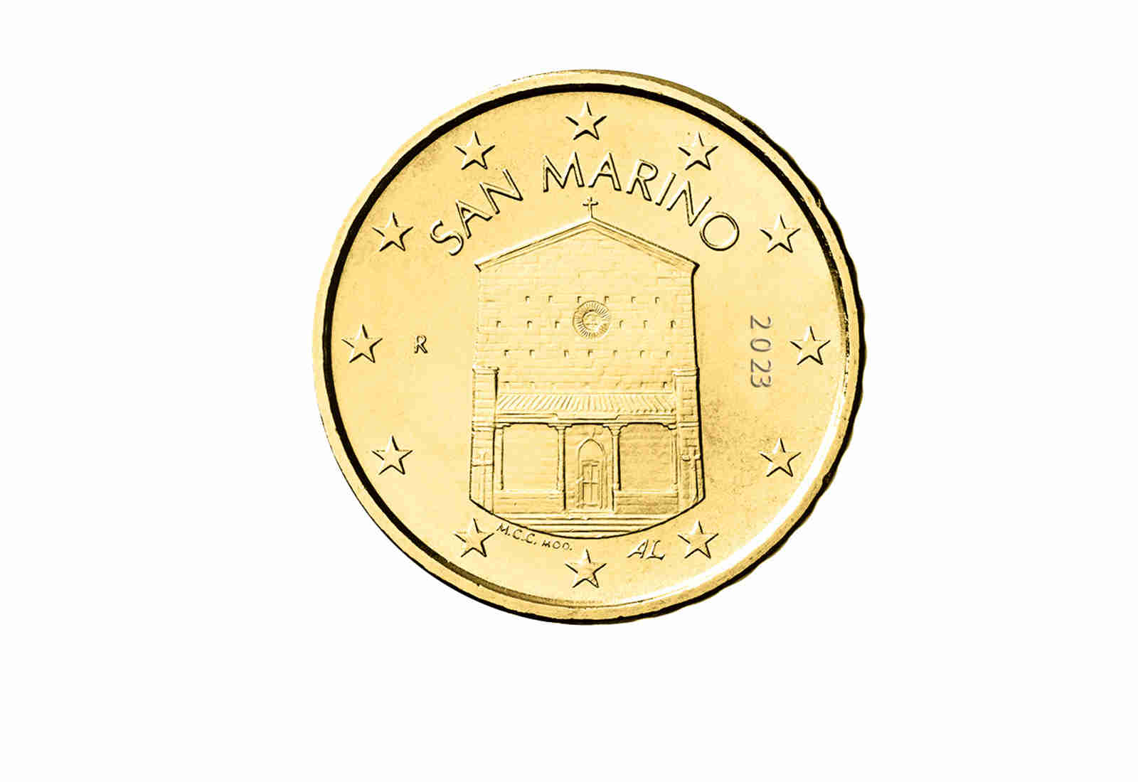 10 Cent 2023 San Marino Kursmünze PP