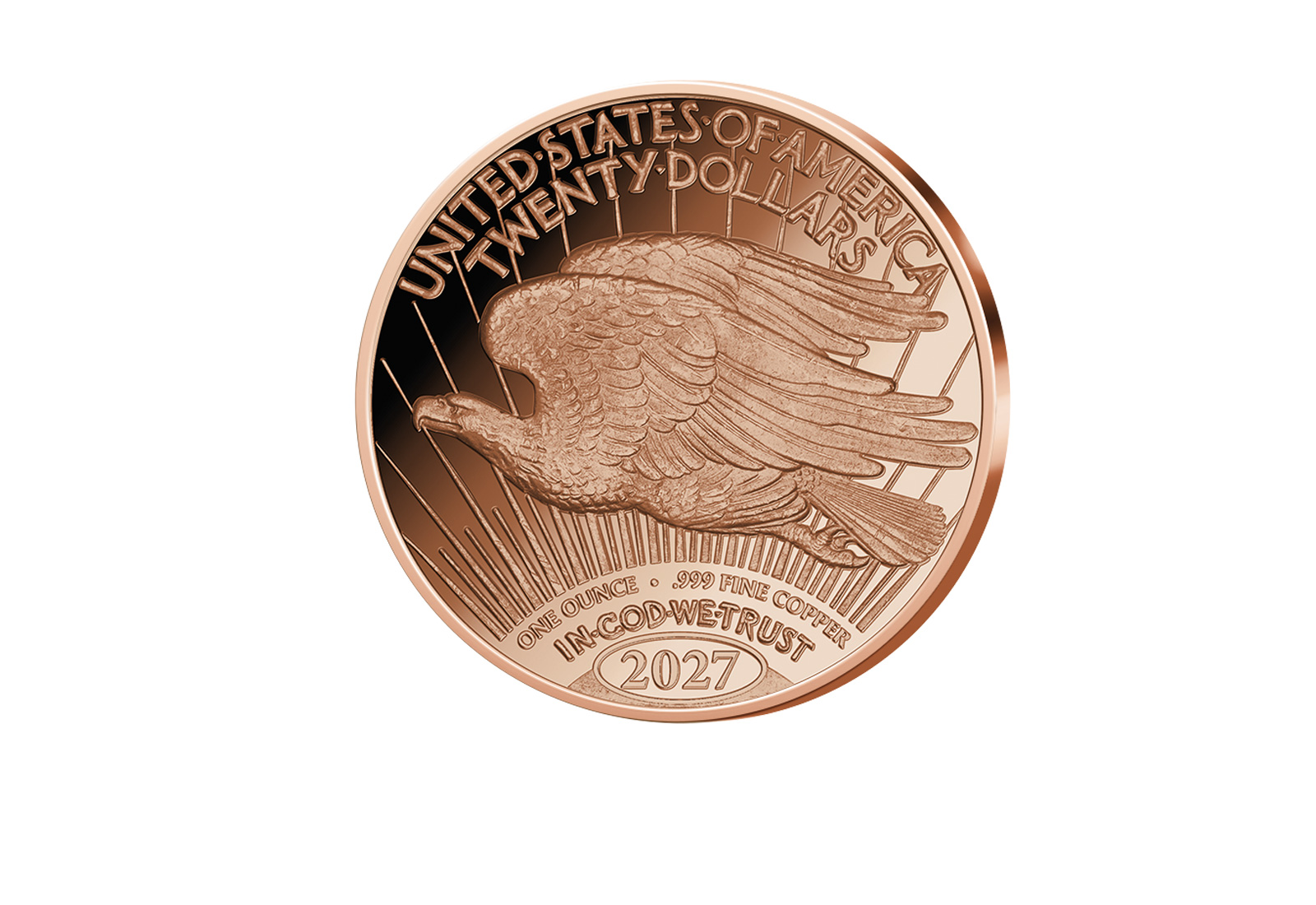 1 oz Kupferausgabe Liberty 1933