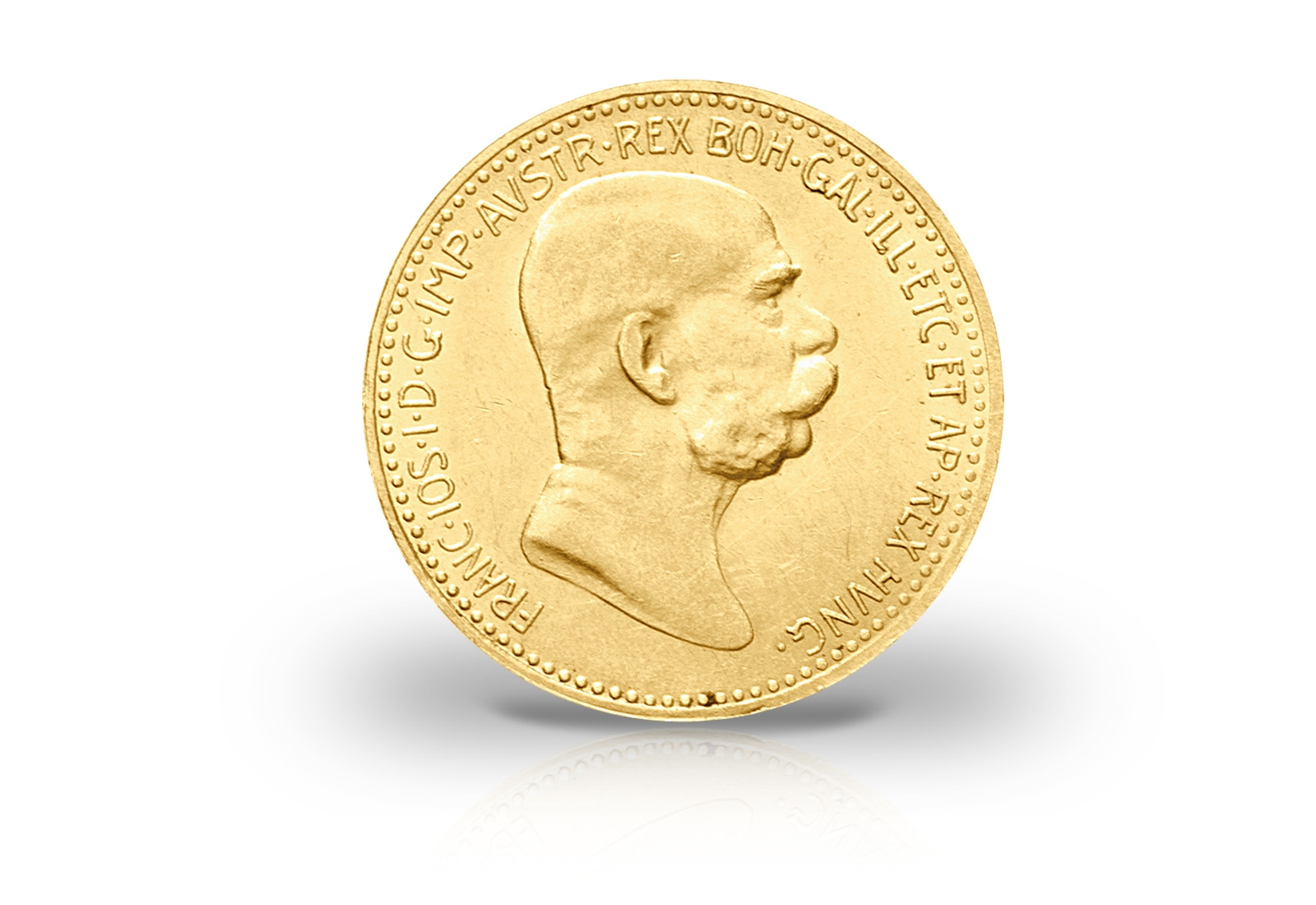 10 Kronen Goldmünze 1908 Österreich Joseph I. Jubiläumsjahrgang