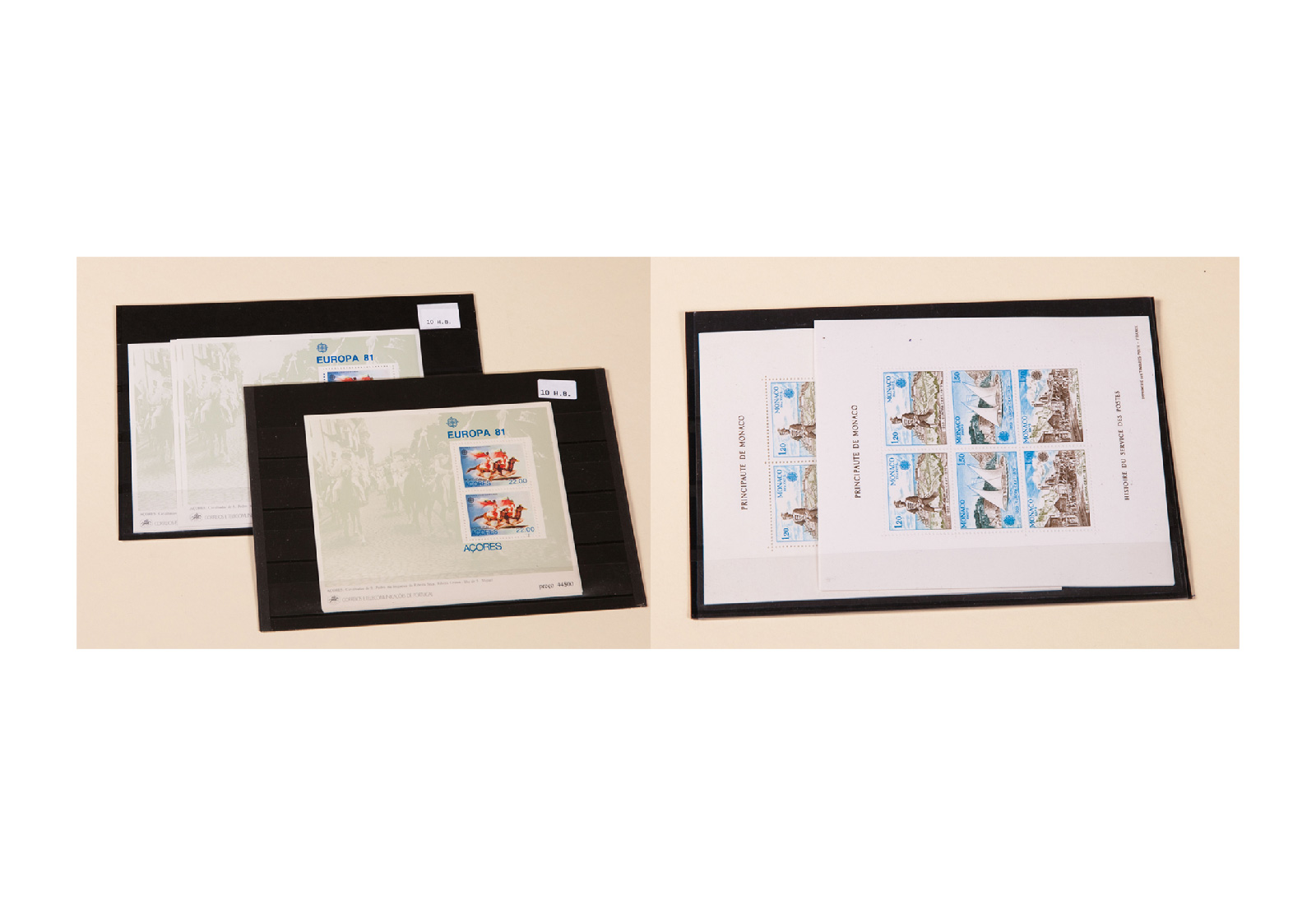 Briefmarken CEPT 10 verschiedene Blocks postfrisch per 20 Stück