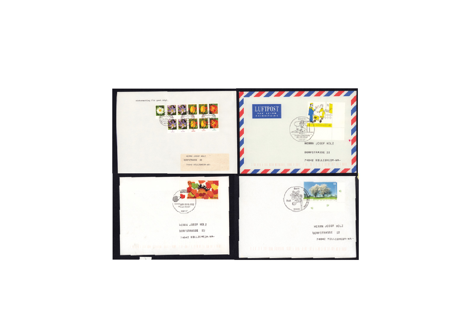 Belege BRD: Schmuckbelege 2001-2010