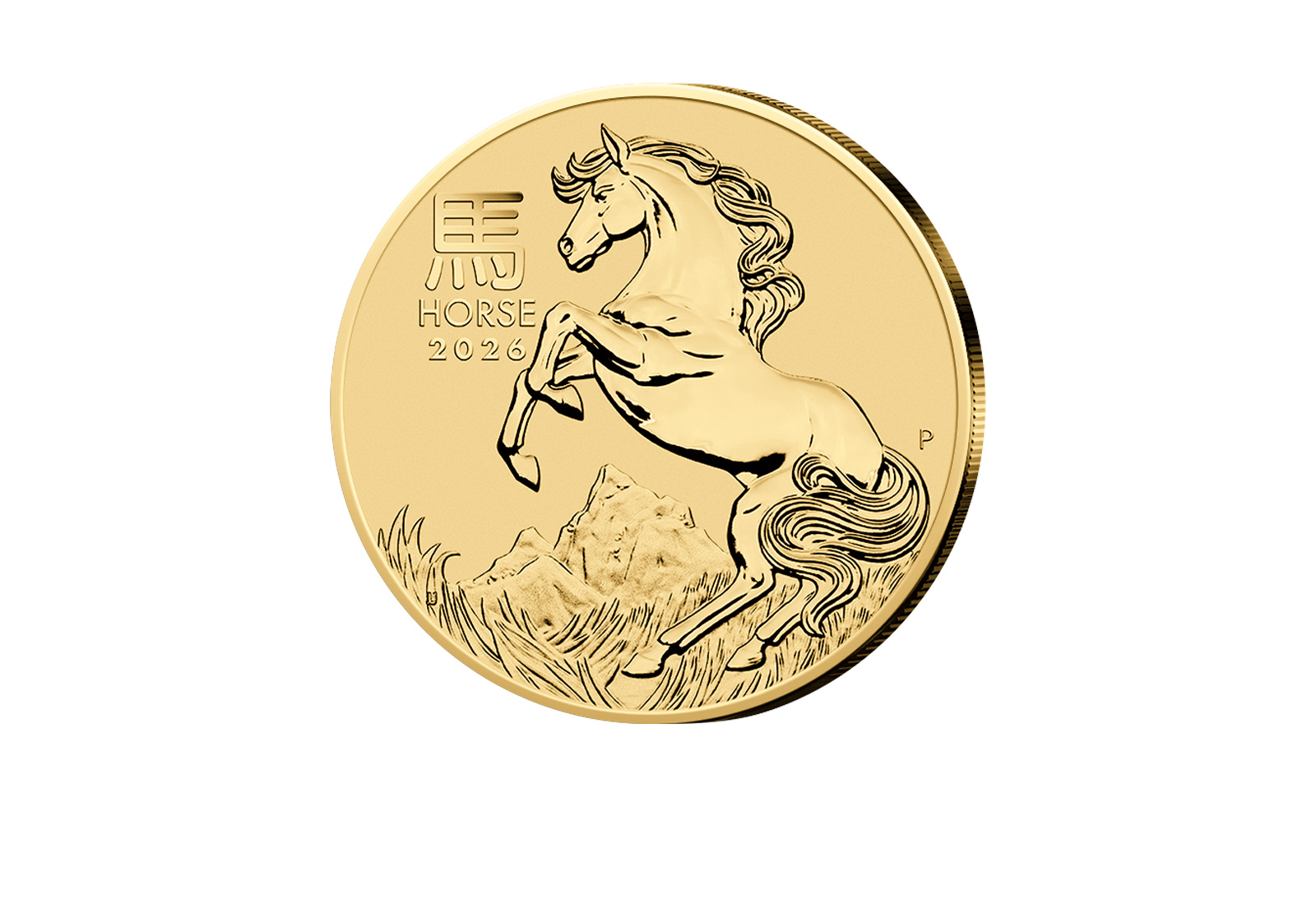Lunar Serie III 1 oz Gold 2026 Australien Jahr des Pferdes