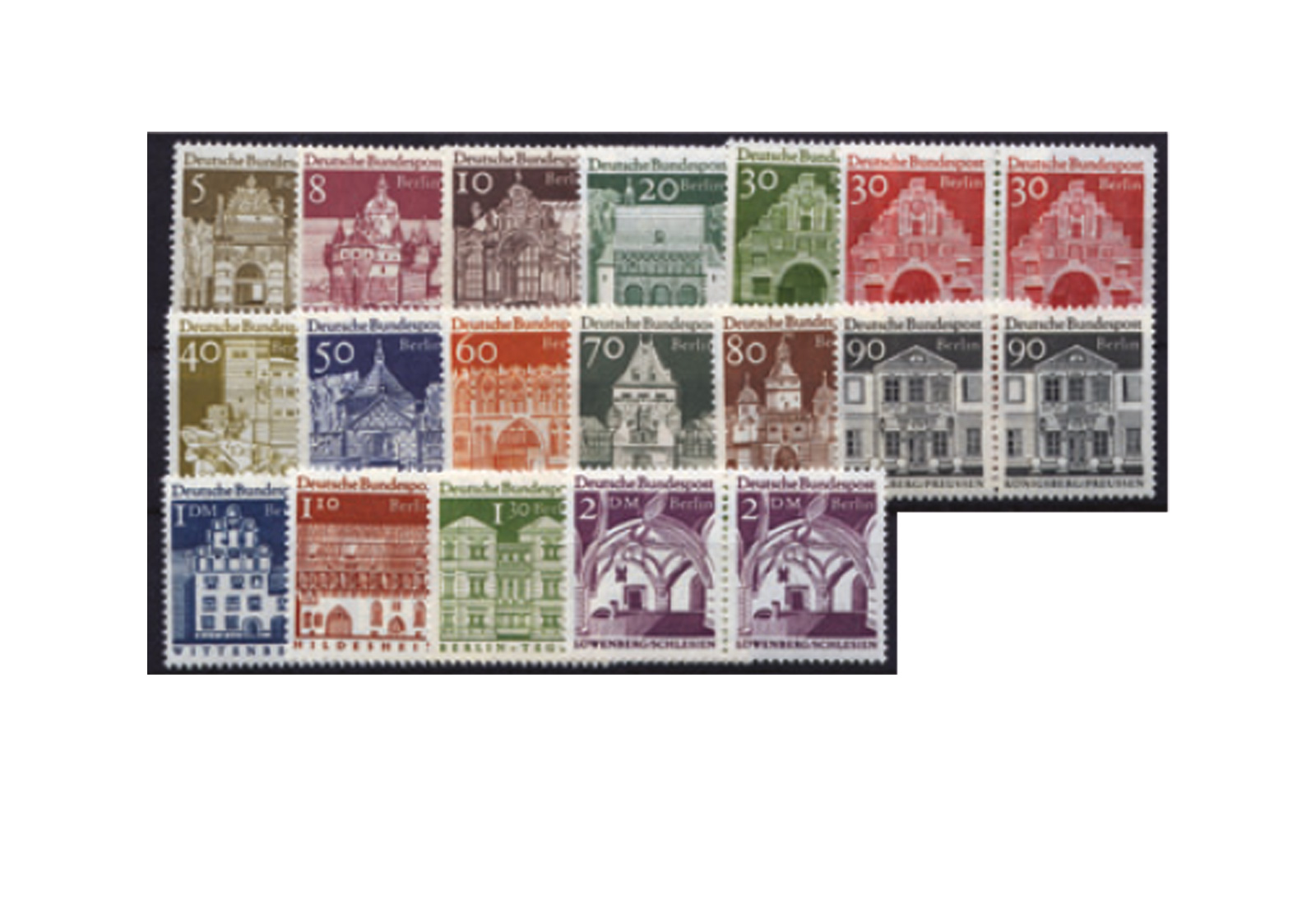 Berlin MiNr: 270-285 PA **