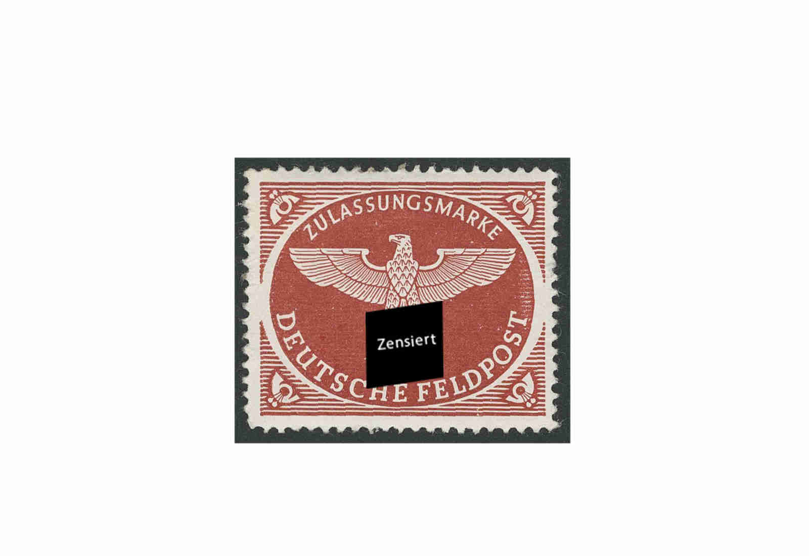 Briefmarke Deutsches Reich Feldpostpäckchen 1942 Michel-Nr. 2 A postfrisch