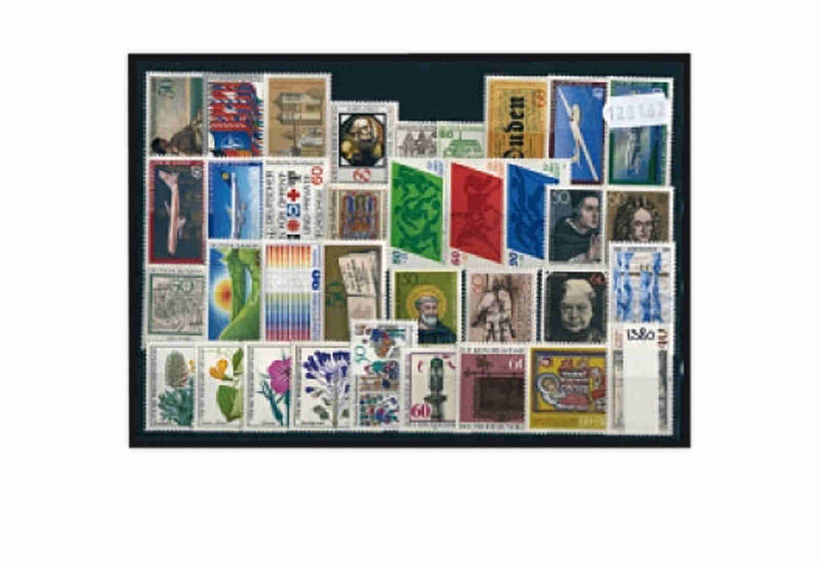 Briefmarken BRD Jahrgang 1980 Michel-Nr. 1033-1067 postfrisch