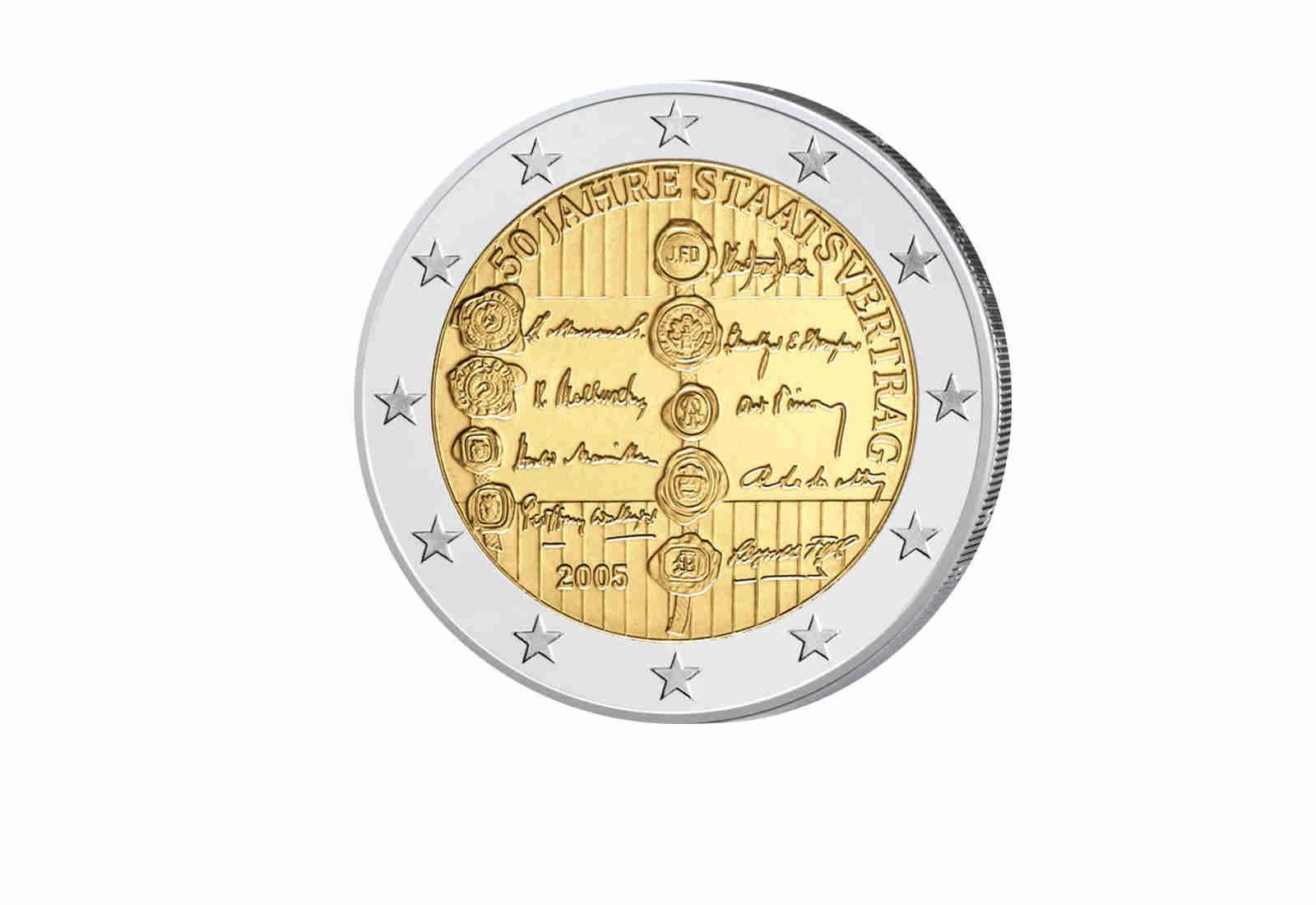 2 Euro 2005 Österreich Staatsvertrag