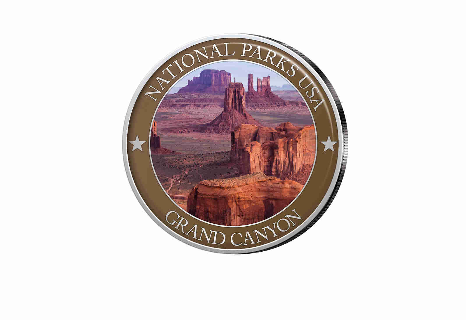 1/2 Dollar USA Grand Canyon Serie National Parks USA mit Farbapplikation
