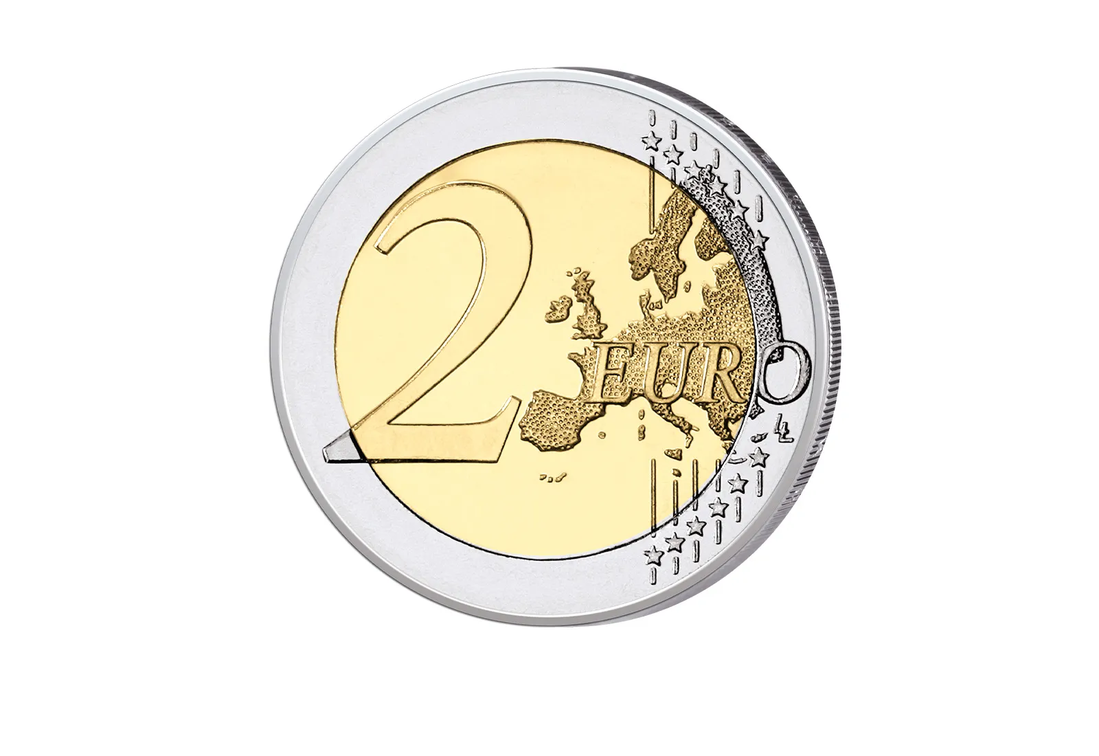 2 Euro 2025 Monaco Kursmünze bfr