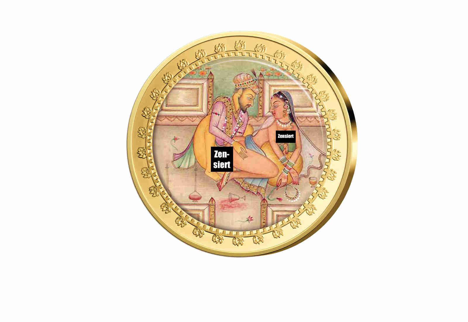 Kamasutra Farbapplikation Die Anbetung