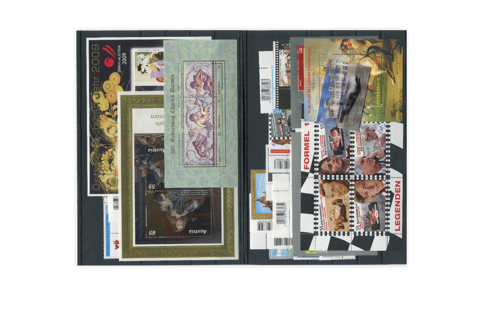 Österreich Jahrgang 2009 gestempelt