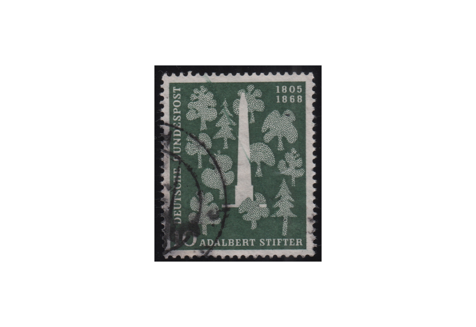 BRD Mi.Nr. 220 gestempelt 150. Geburtstag Adalbert Stifter