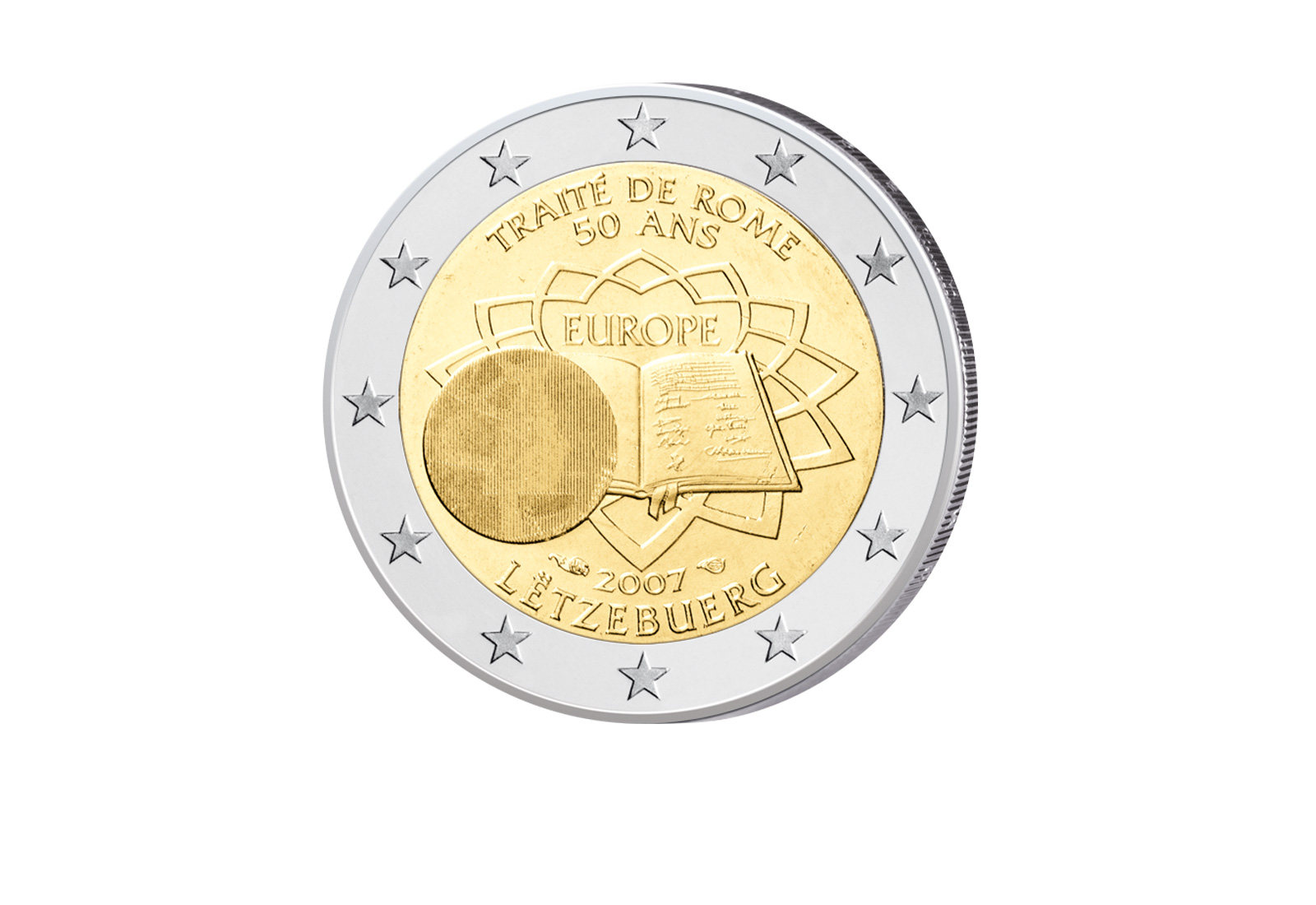 2 Euro 2007 Luxemburg 50 Jahre Römische Verträge