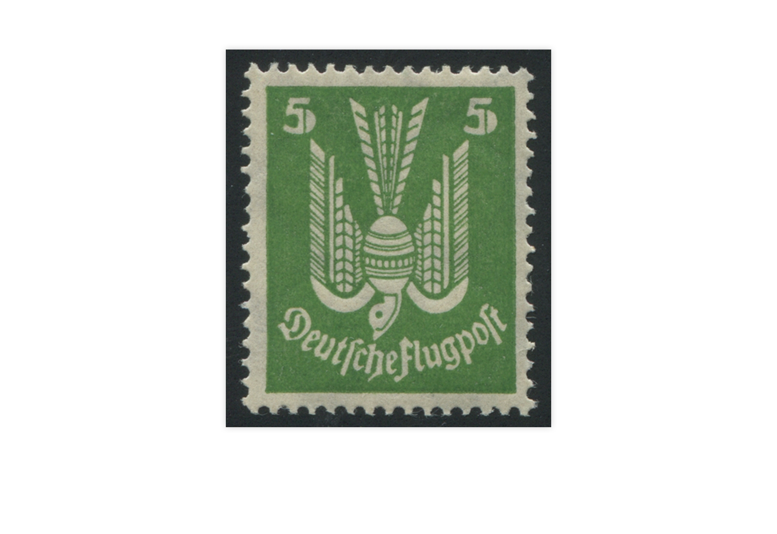 Briefmarke Deutsches Reich Holztaube 1924 Michel-Nr. 344 postfrisch