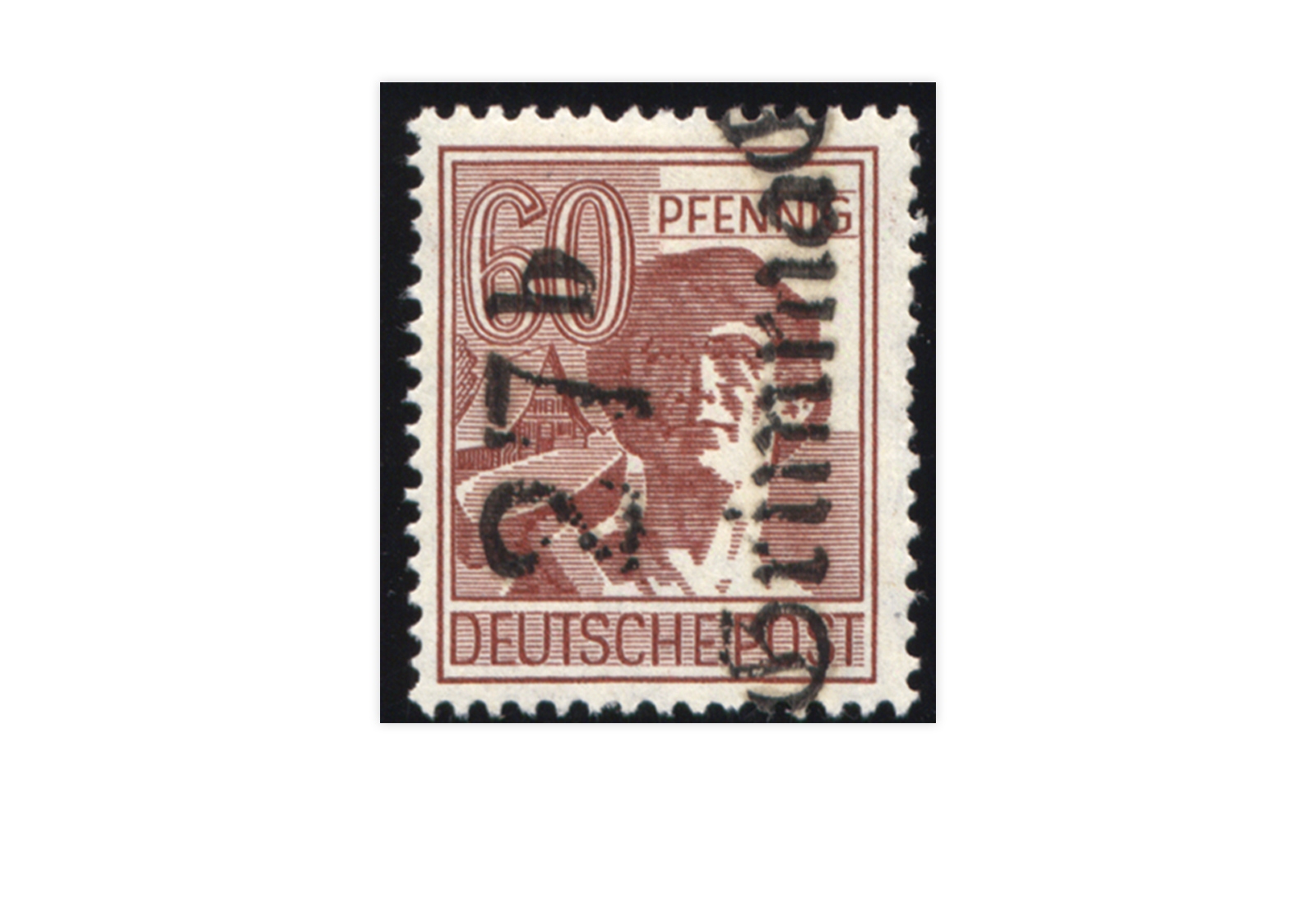 SBZ Bezirkshandstempel 1948 Bezirk 3 Berlin Mi.Nr. 179 ** geprüft