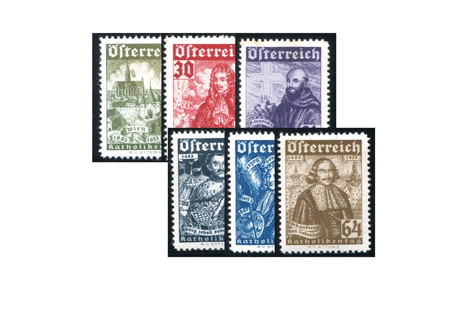 1. Republik Österreich Mi.Nr. 557/62 **