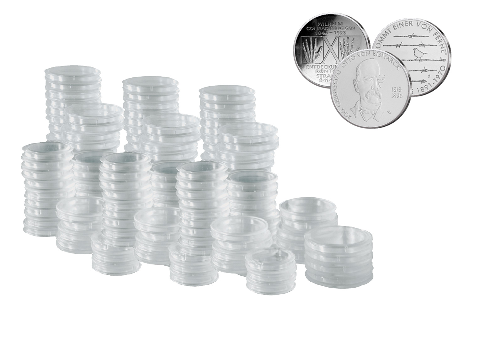 [33mm] SAM 1000 Münzkapseln für 10 und 20 Euro BRD