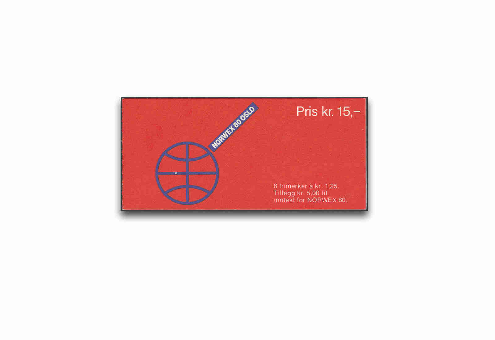 Briefmarken Norwegen Markenheftchen 1 NORWEX 80 postfrisch