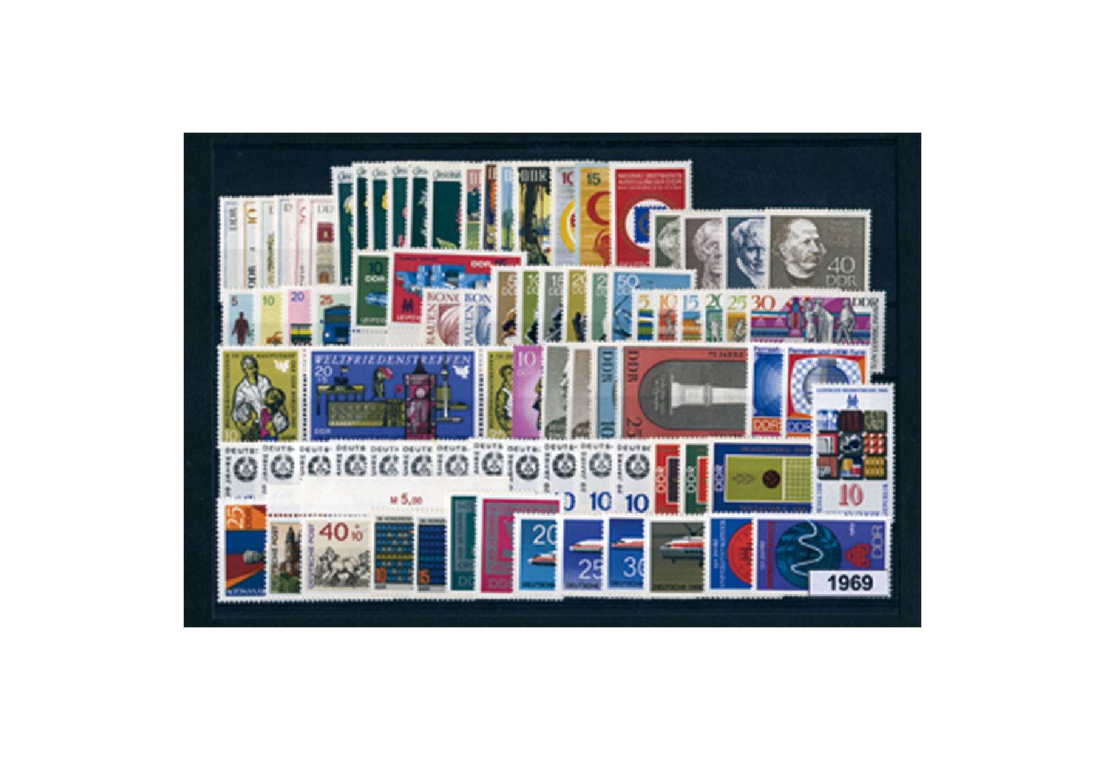 DDR Jahrgang 1969 postfrisch
