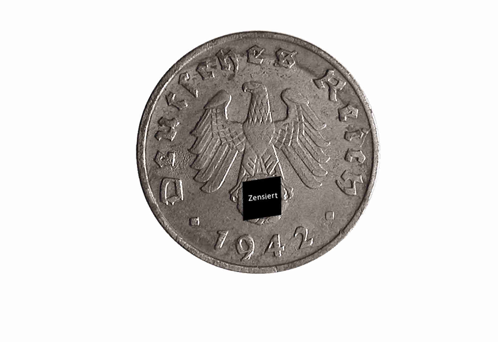 1 Reichspfennig 1940-1945 Drittes Reich Jaeger-Nr. 369