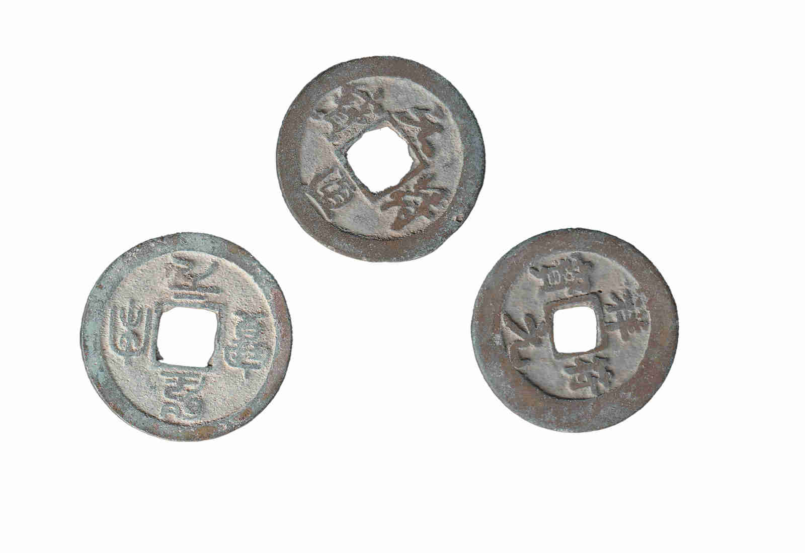 3 Käsch-Münzen China ca. 960-1127