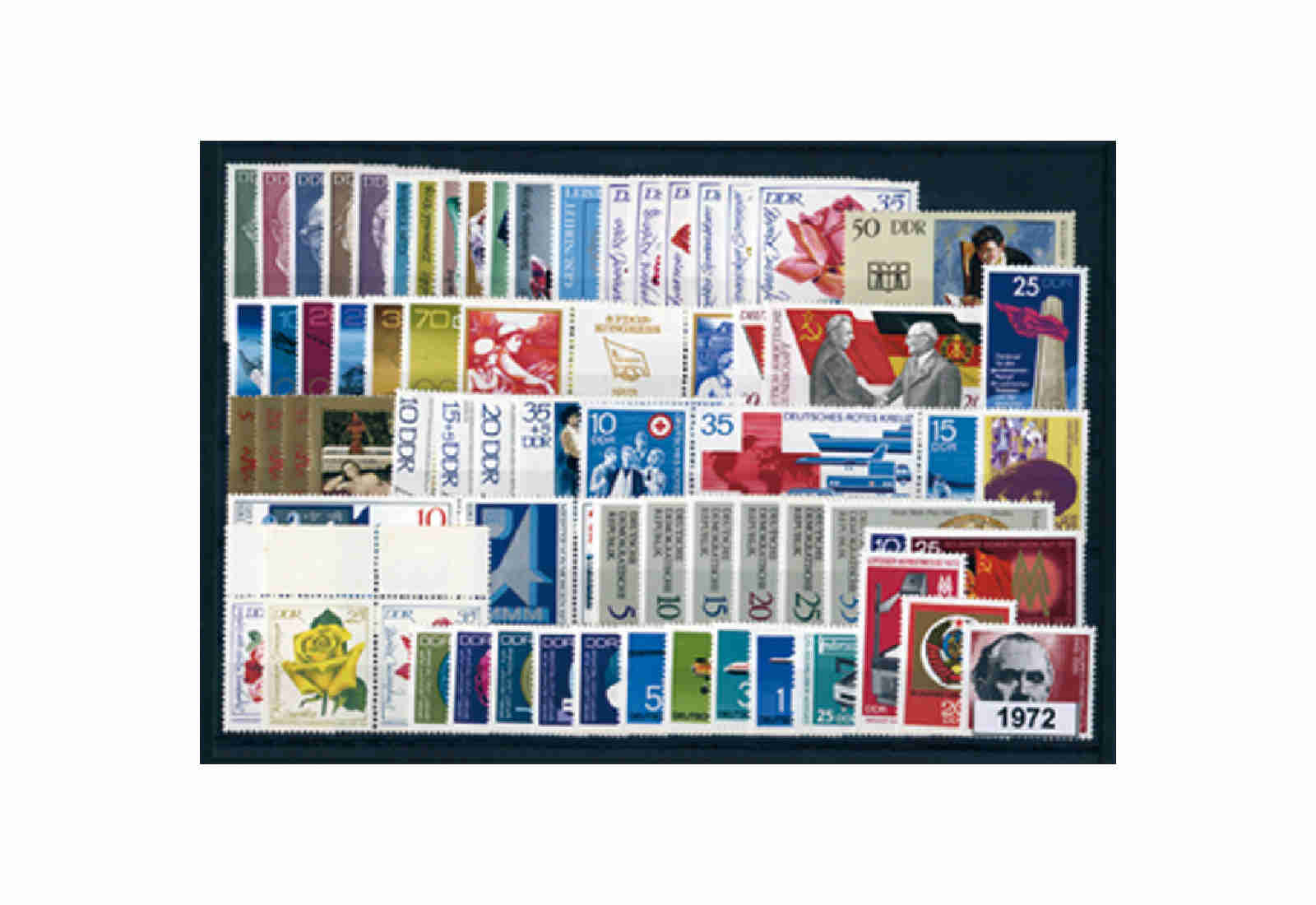 DDR Jahrgang 1972 postfrisch
