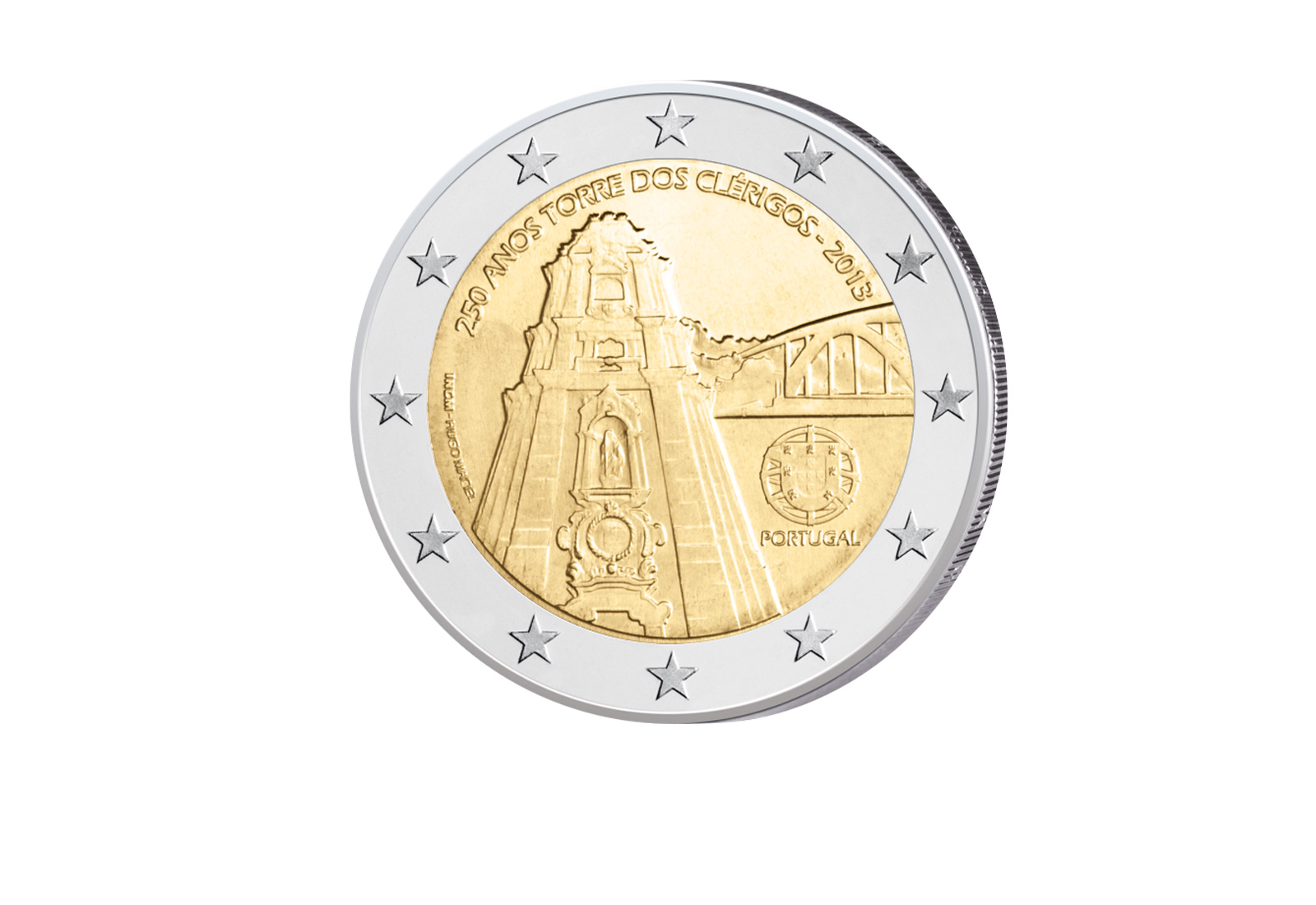 2 Euro 2013  Portugal 250 Jahre Torre dos Clerigos