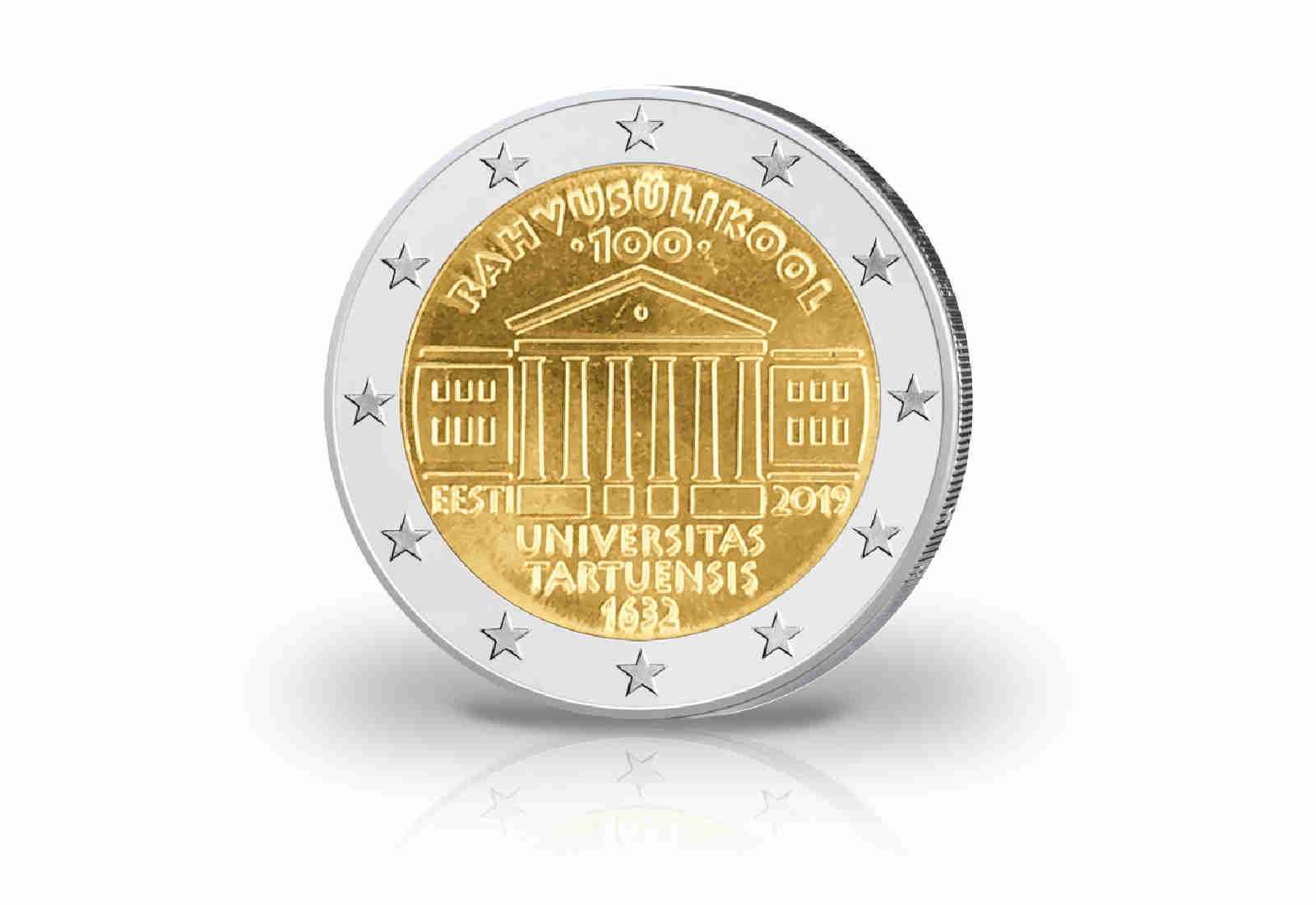 2 Euro 2019 Estland 100 Jahre Universität Tartu