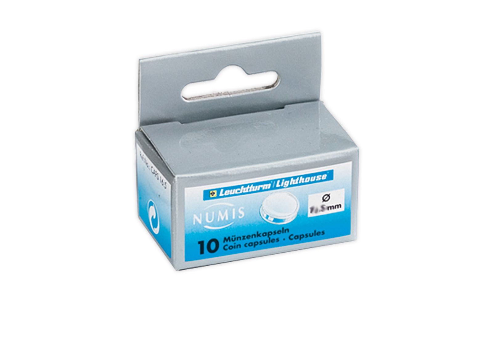 [40 mm] Leuchtturm Münzkapseln im 10er Pack