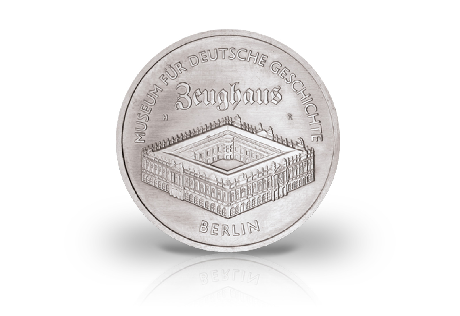 5 Mark Gedenkmünze 1990 DDR Zeughaus in Berlin Jaeger-Nr. 1632