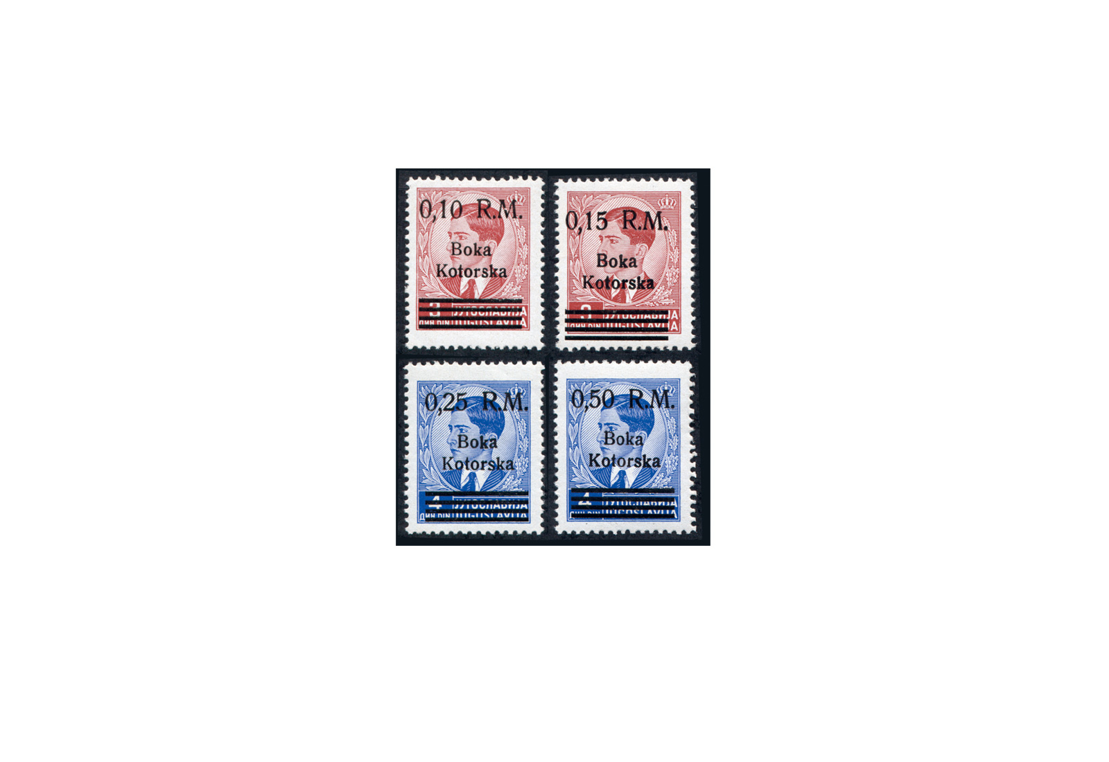 Kotor Mi.Nr. 7/10 ** Dt. Besetzung