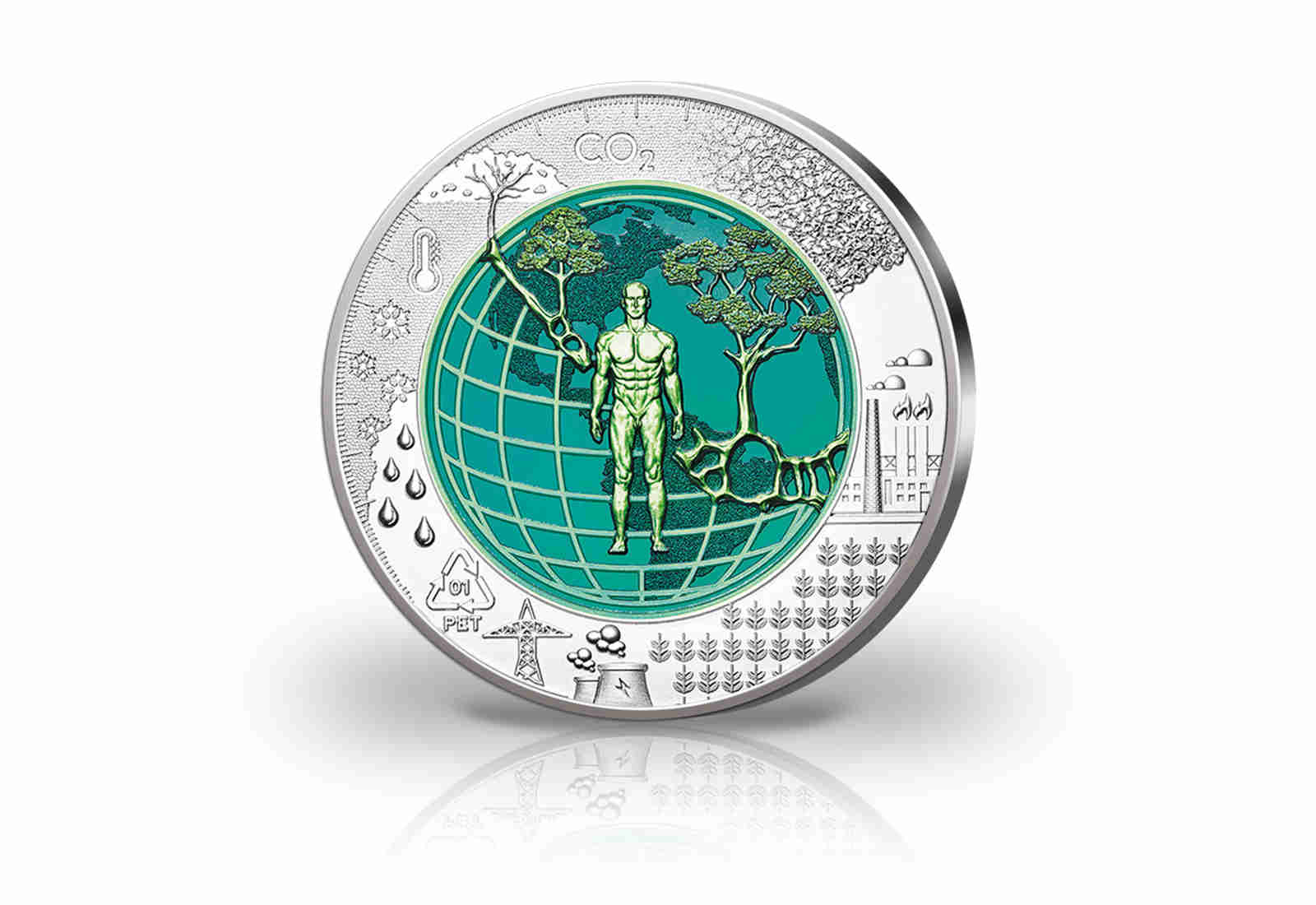 25 Euro 2018 Österreich Anthropozän hgh