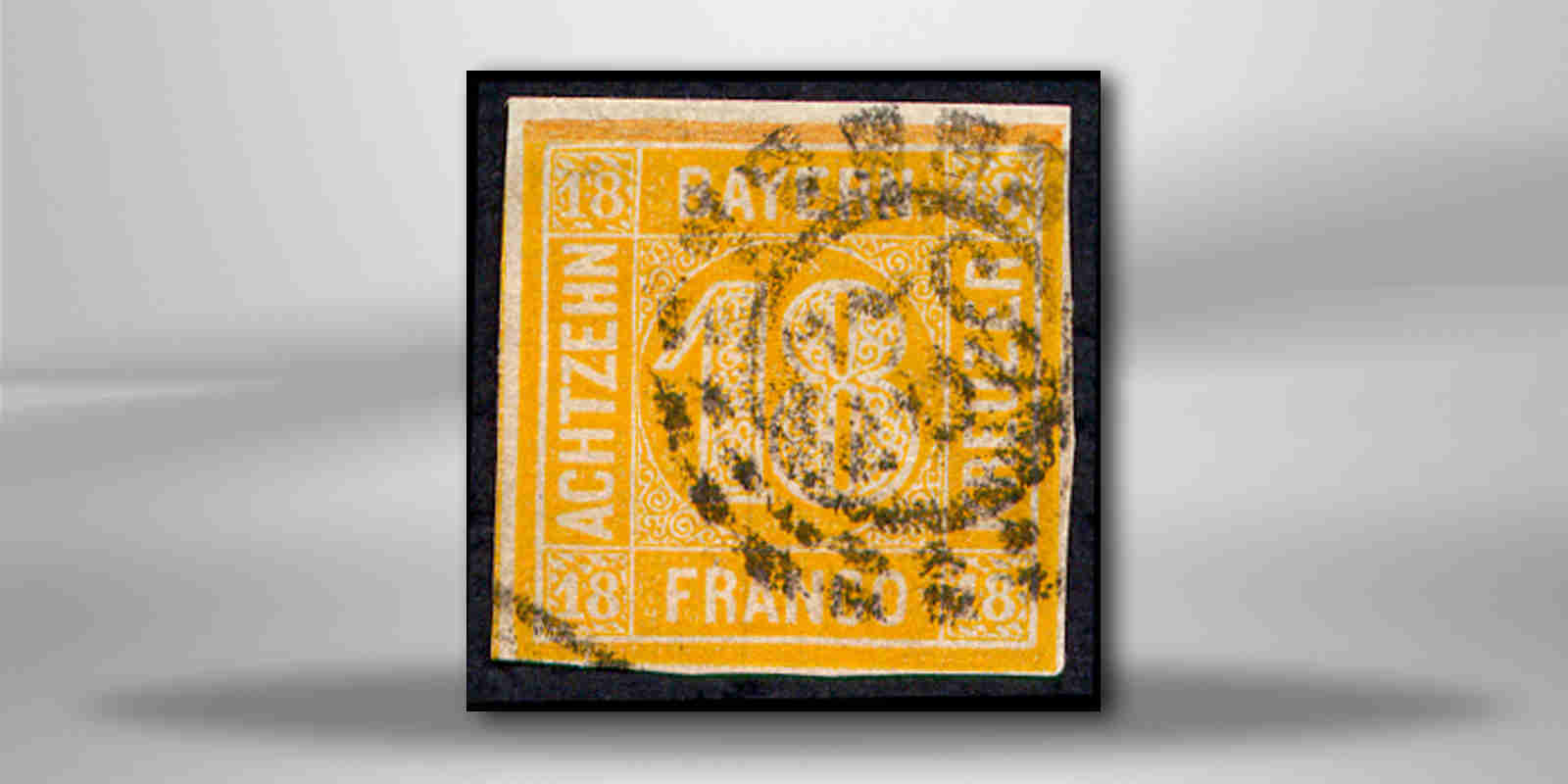 Briefmarke Altdeutschland Bayern Freimarke 1850 Michel-Nr. 8 gestempelt