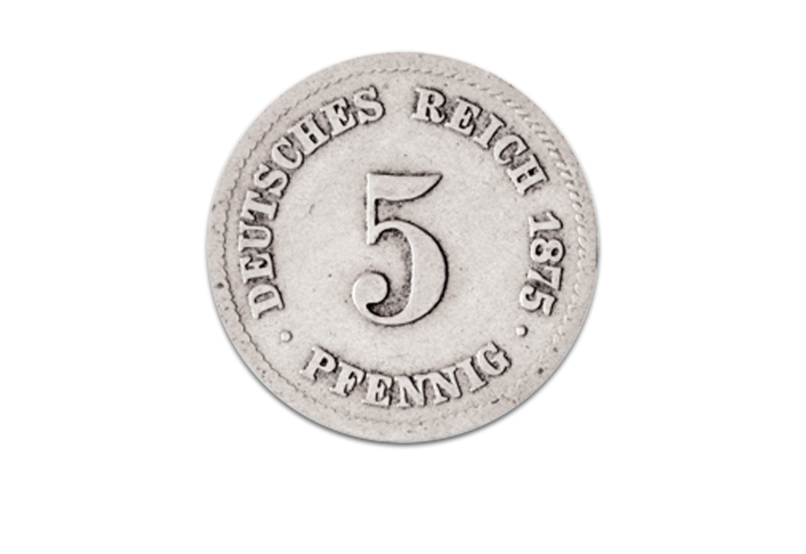 5 Pfennig 1874-1889 Kaiserreich Umlaufmünze Jaeger-Nr. 3