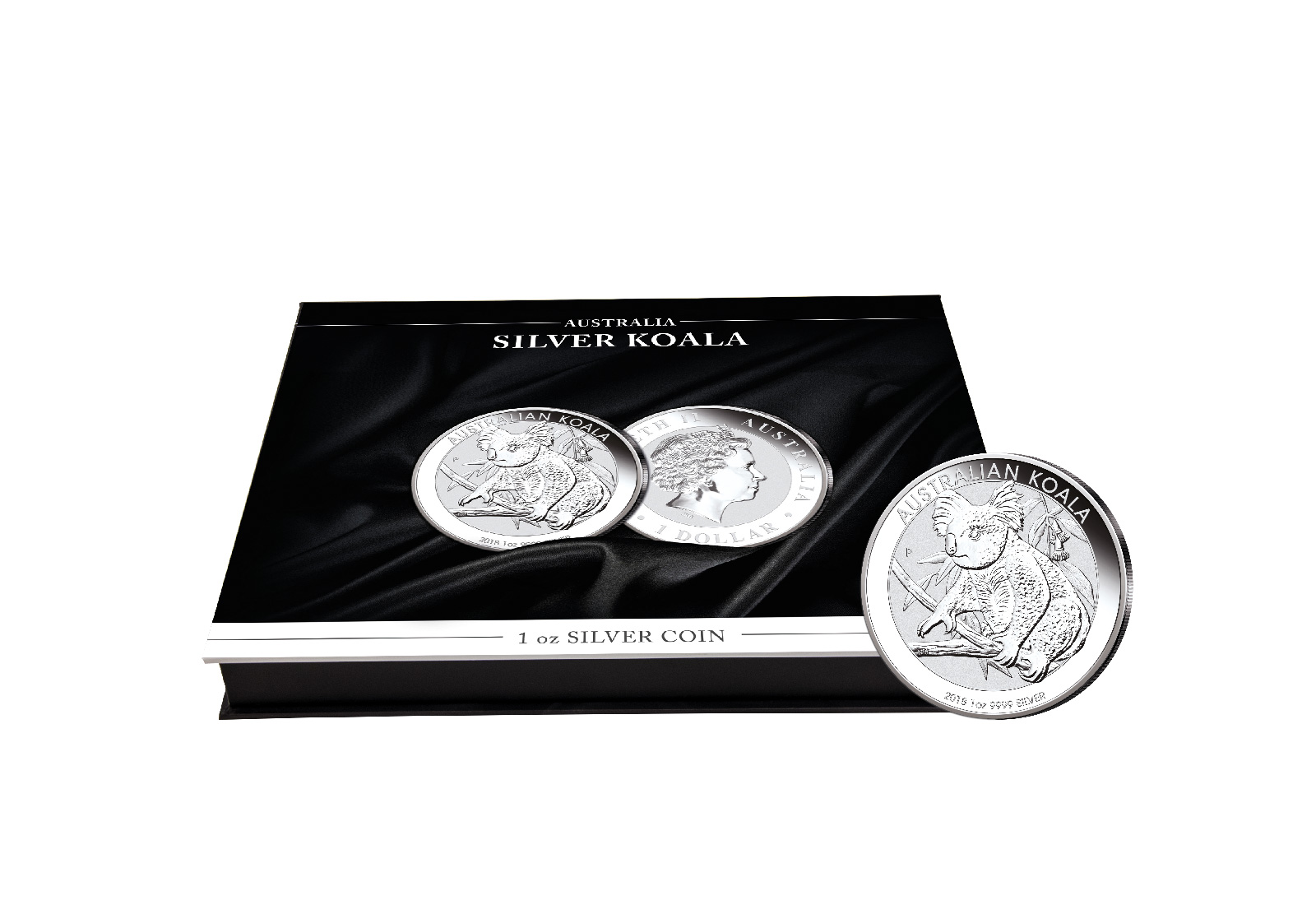 Münzkassette für 1 Unze Silber "Koala"