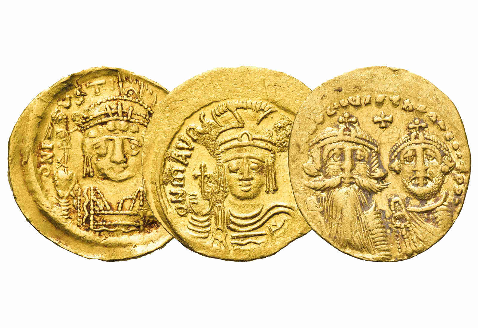 3er Set Byzantinisches Reich im Etui inklusive Zertifikat