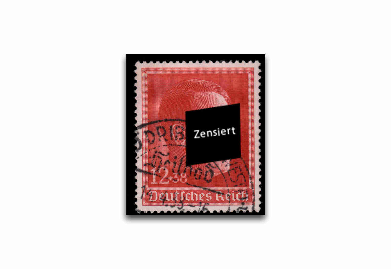 Briefmarke Deutsches Reich Hitlergeburtstag Michel-Nr. 664 gestempelt
