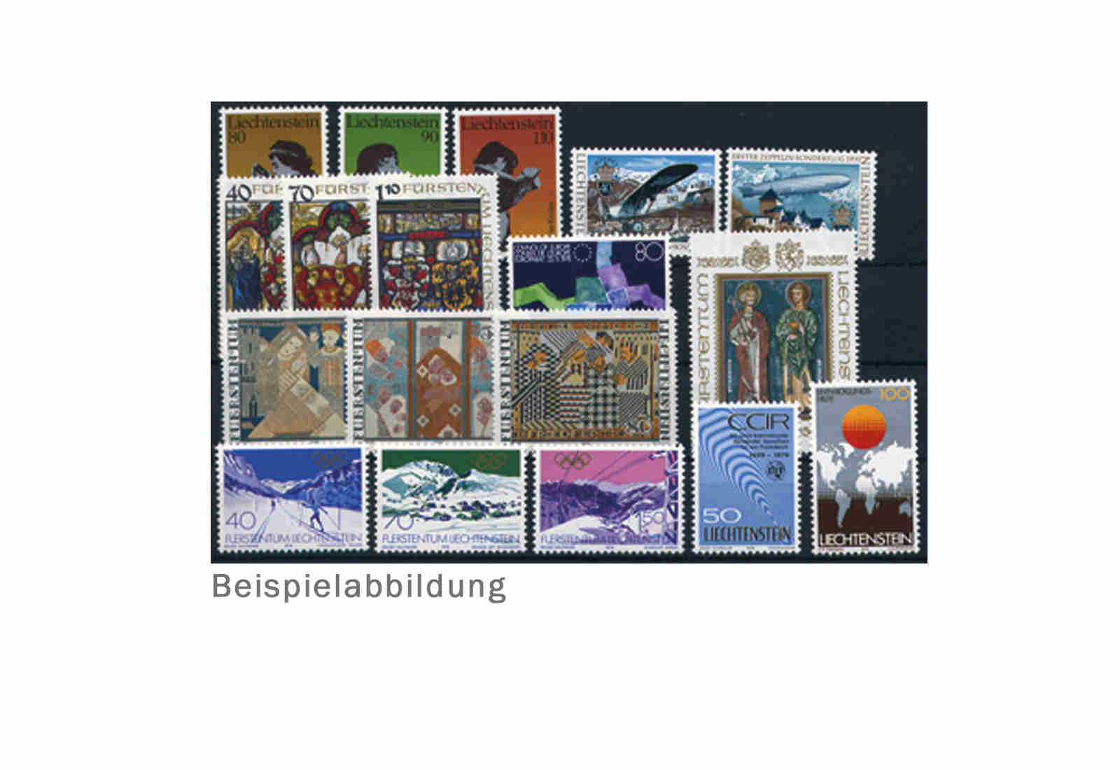 Liechtenstein Mi.Nr. 723 / 40 ** mit Sammler-Service