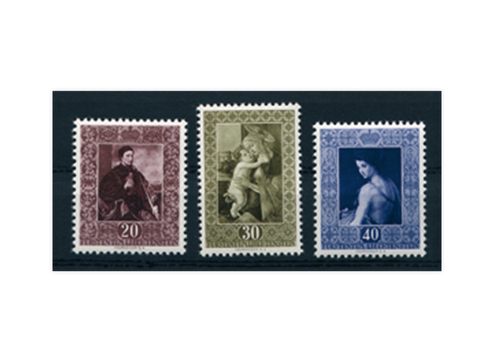 Liechtenstein Frühausgaben Michel 306 / 8 postfrisch