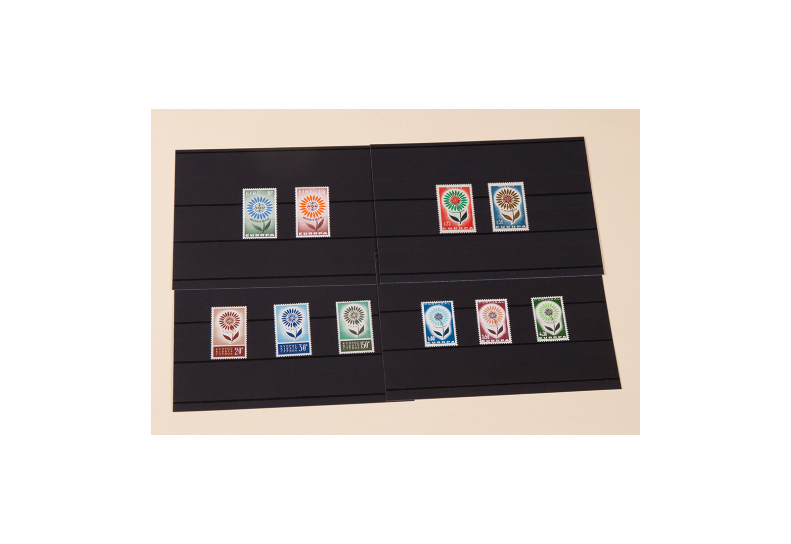 Briefmarken CEPT 15 Ausgaben aus 1964 postfrisch per 20 Stück