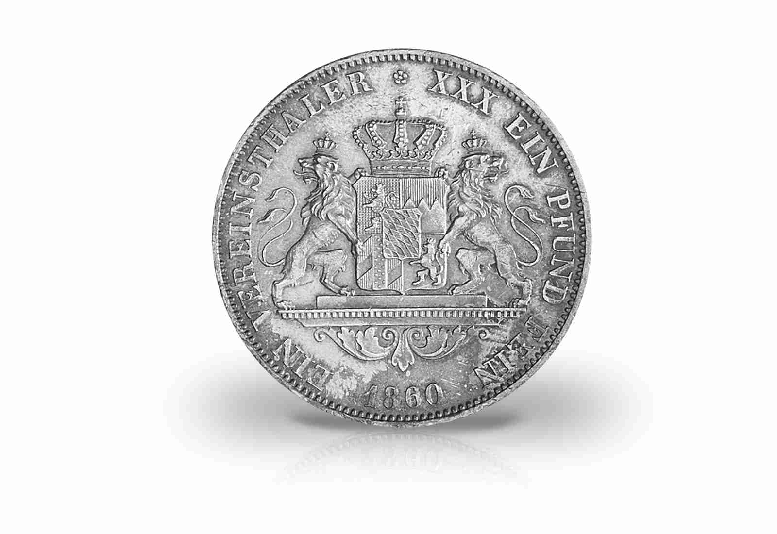 Vereinstaler 1857-1864 Bayern König Maximilian II. Thun 98
