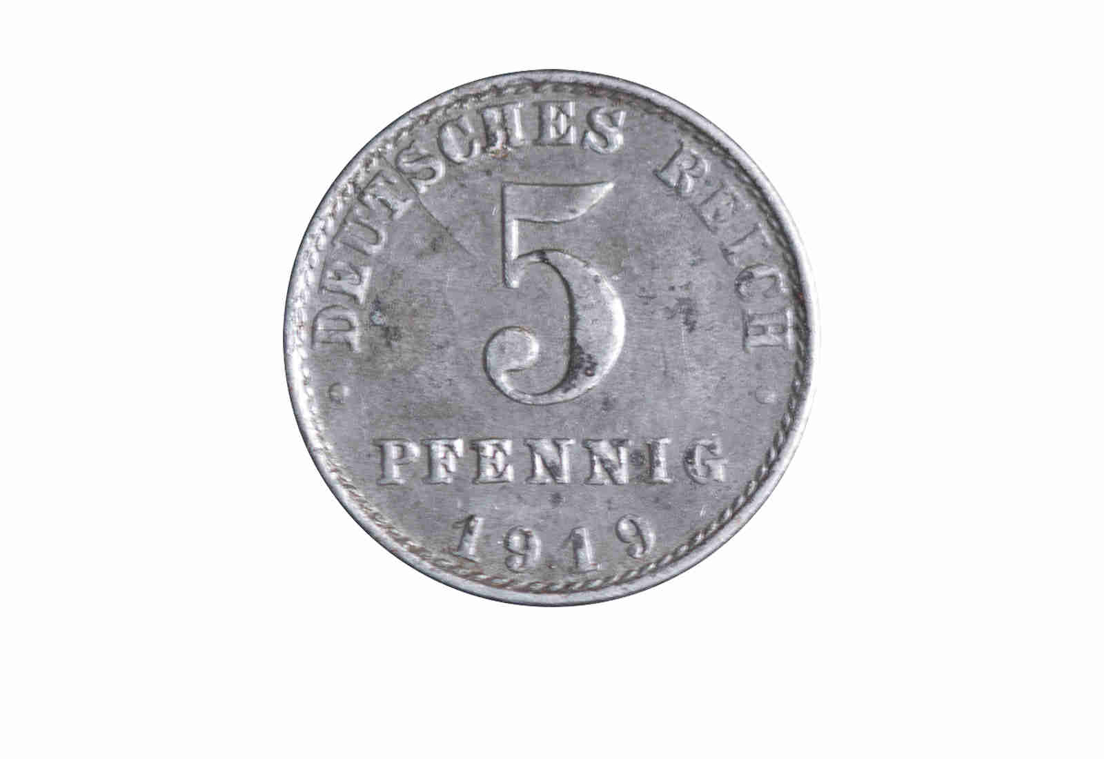Kaiserreich Umlaufmünze 5 Reichspfennig 1915-1922 Jaeger-Nr. 297