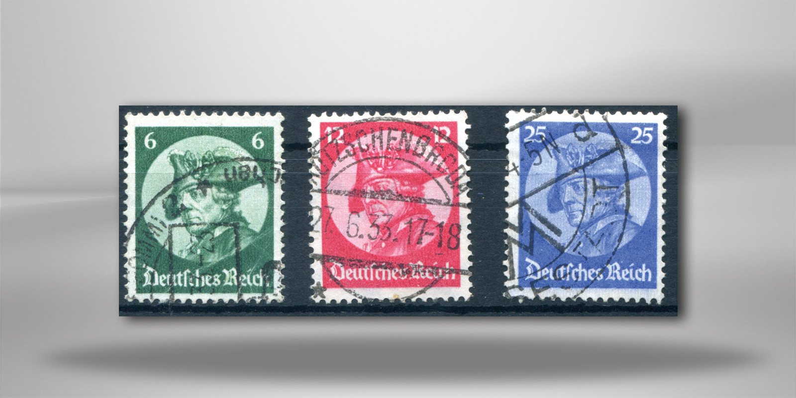 Deutsches Reich Mi.Nr. 479/481 gestempelt