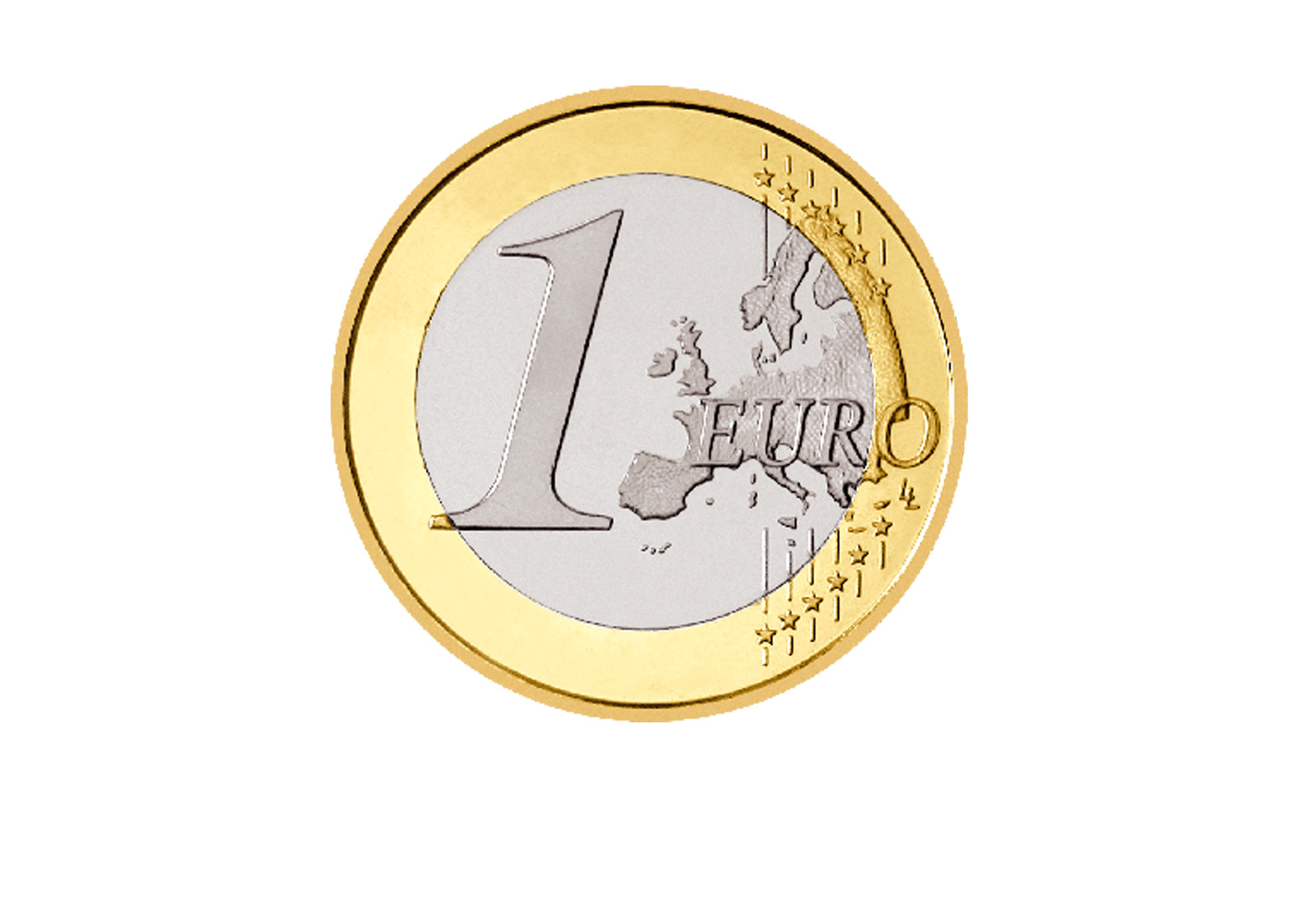 1 Euro 2024 Monaco Kursmünze bfr.