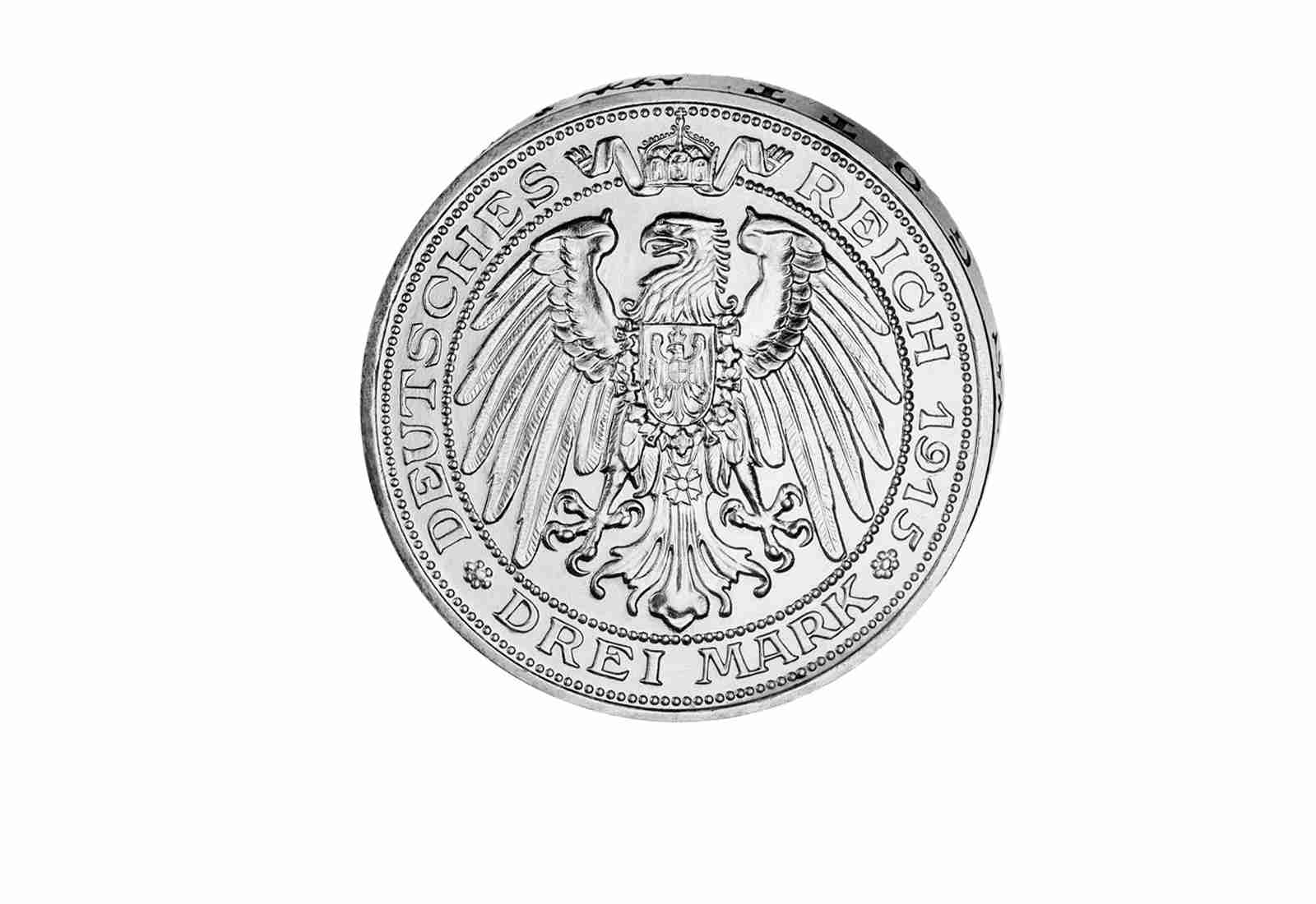 3 Mark 1915 Deutsches Kaiserreich Mansfelder Bergbau Jaeger-Nr. 115