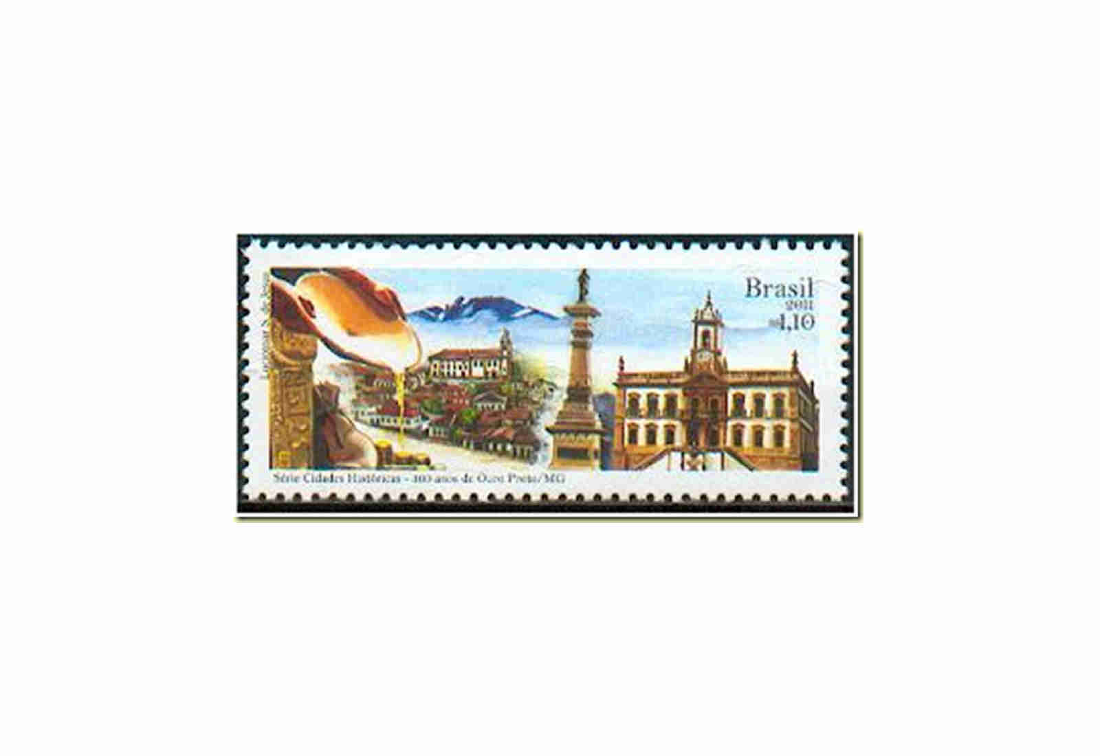 Briefmarken Brasilien-Lot 100 Marken postfrisch und gestempelt