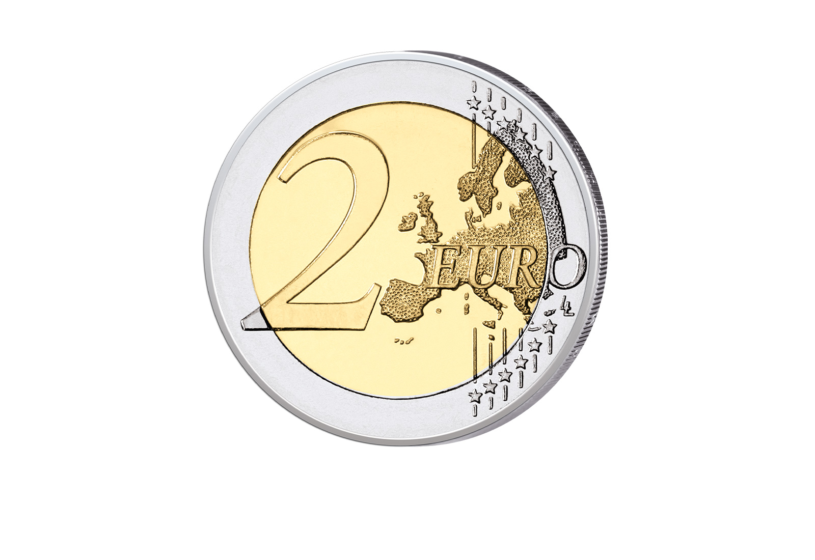 2 Euro 2009 Belgien 10 Jahre WWU bfr.