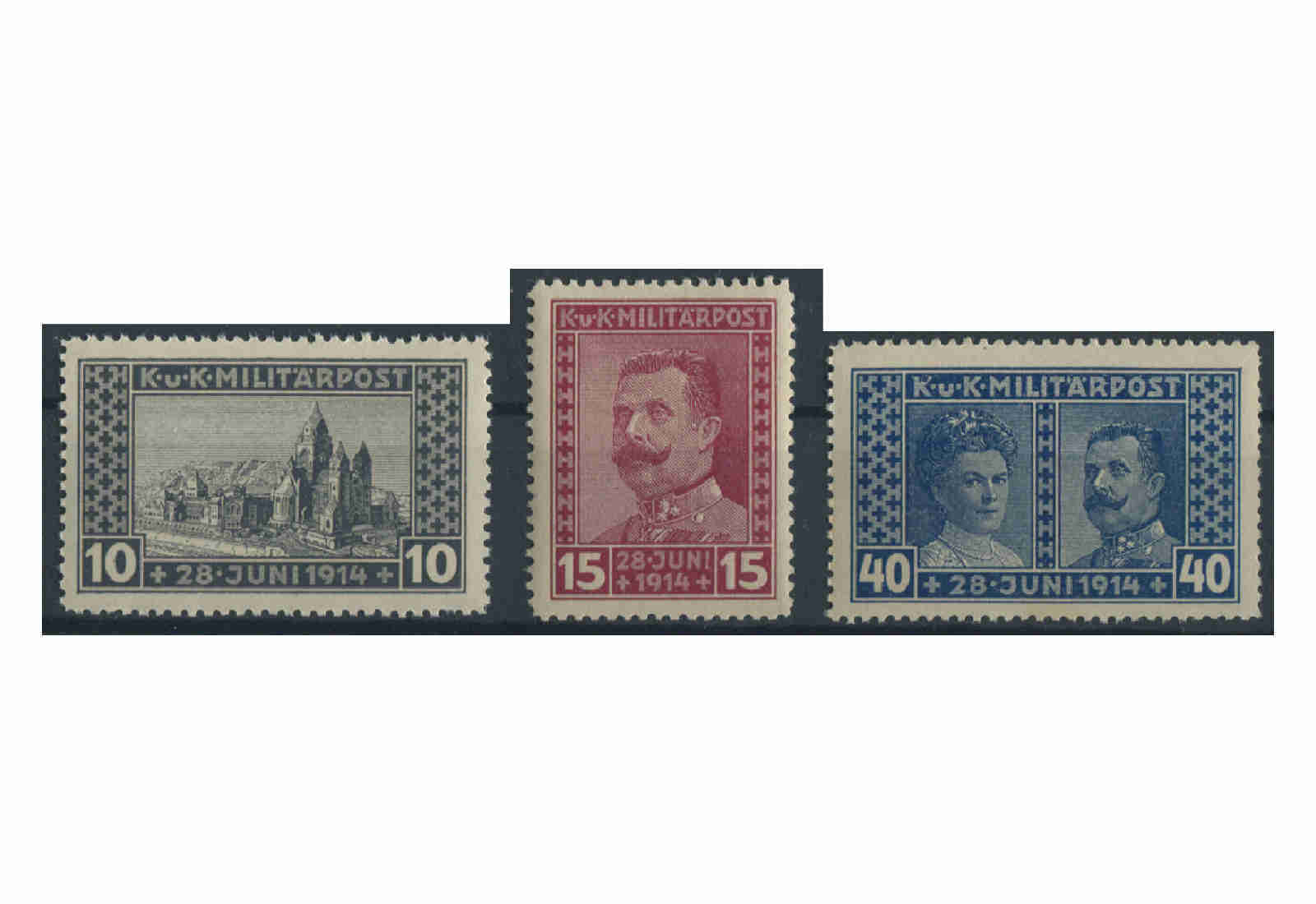 Bosnien-Herzegowina Mi.Nr. 121-123 gest.