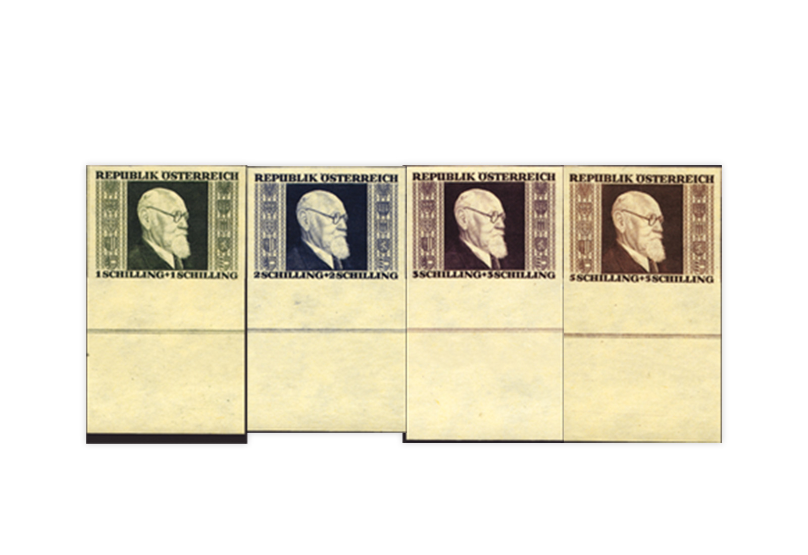 Österreich Karl Renner Mi.Nr. 772/775 B postfrisch