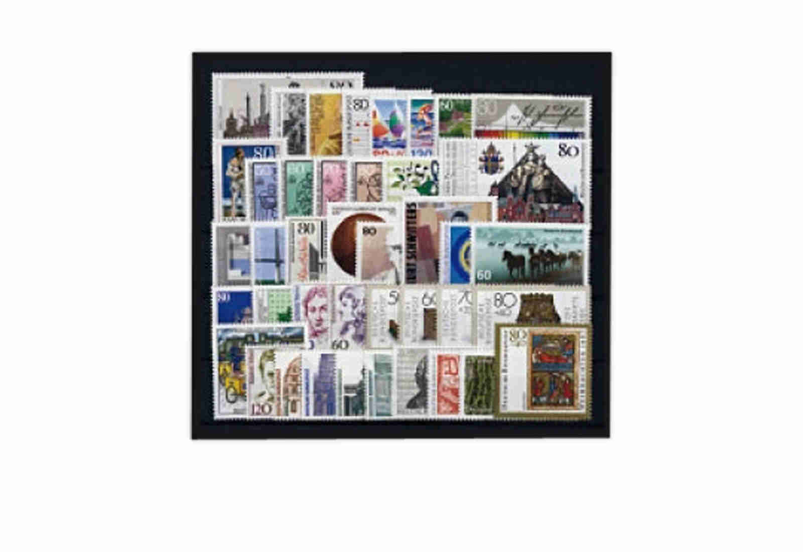 Briefmarken BRD Jahrgang 1987 Michel-Nr. 1306-1346 postfrisch